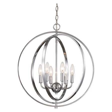 Trans Globe Cosmo 20In. Wide Pendant 10536 PC